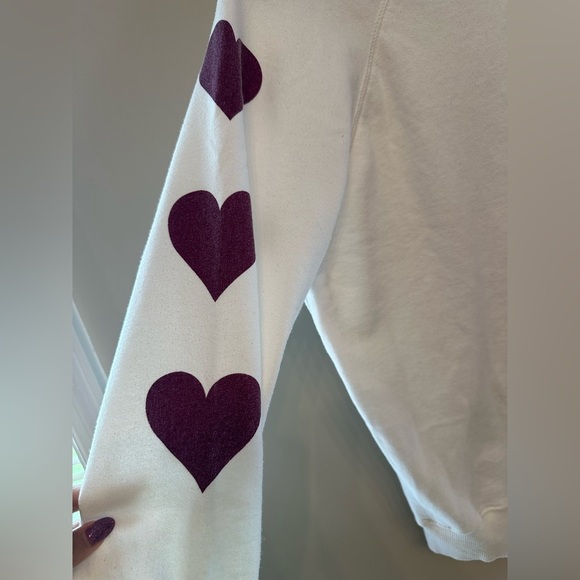 Wildfox White Sweater “Beer Never Broke My Heart” Graphic XS - Picture 4 of 5